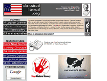 Tablet Screenshot of classicalliberal.org
